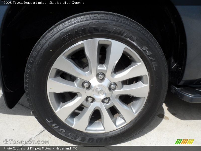 Slate Metallic / Graphite 2008 Toyota Sequoia Limited