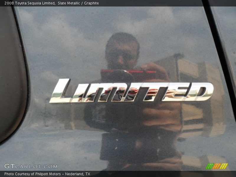 Slate Metallic / Graphite 2008 Toyota Sequoia Limited