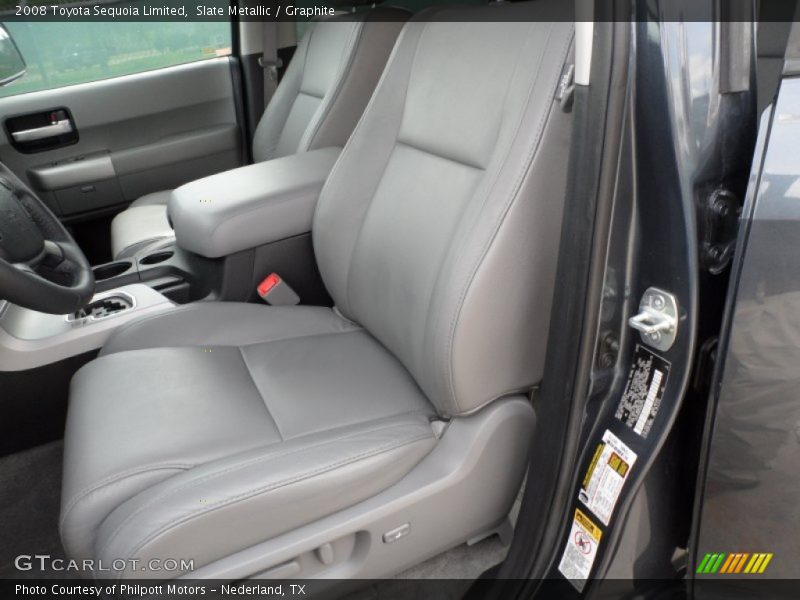 Slate Metallic / Graphite 2008 Toyota Sequoia Limited