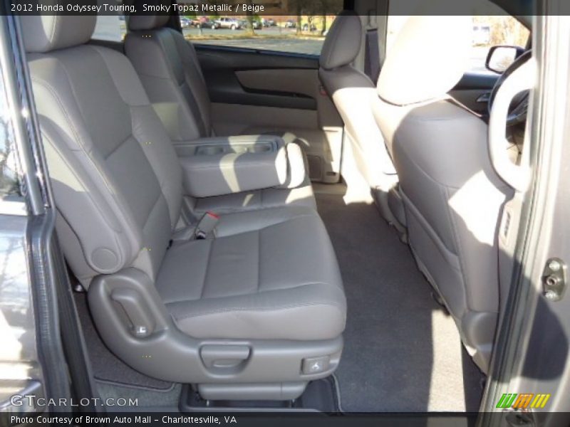 Smoky Topaz Metallic / Beige 2012 Honda Odyssey Touring