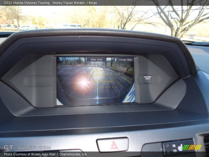 Smoky Topaz Metallic / Beige 2012 Honda Odyssey Touring