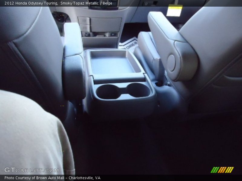 Smoky Topaz Metallic / Beige 2012 Honda Odyssey Touring