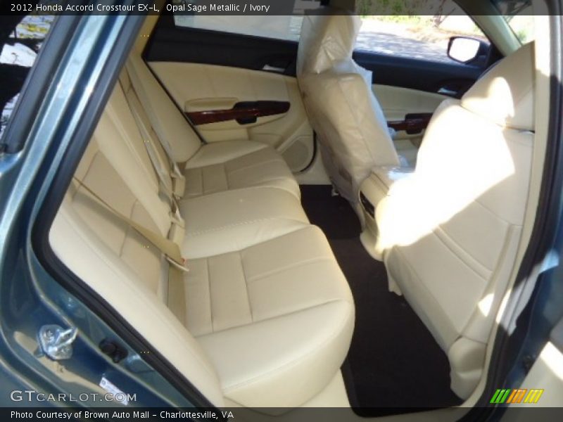 Opal Sage Metallic / Ivory 2012 Honda Accord Crosstour EX-L