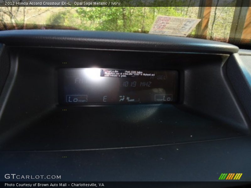 Opal Sage Metallic / Ivory 2012 Honda Accord Crosstour EX-L