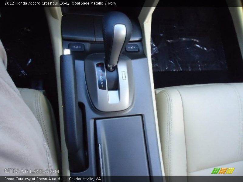 Opal Sage Metallic / Ivory 2012 Honda Accord Crosstour EX-L