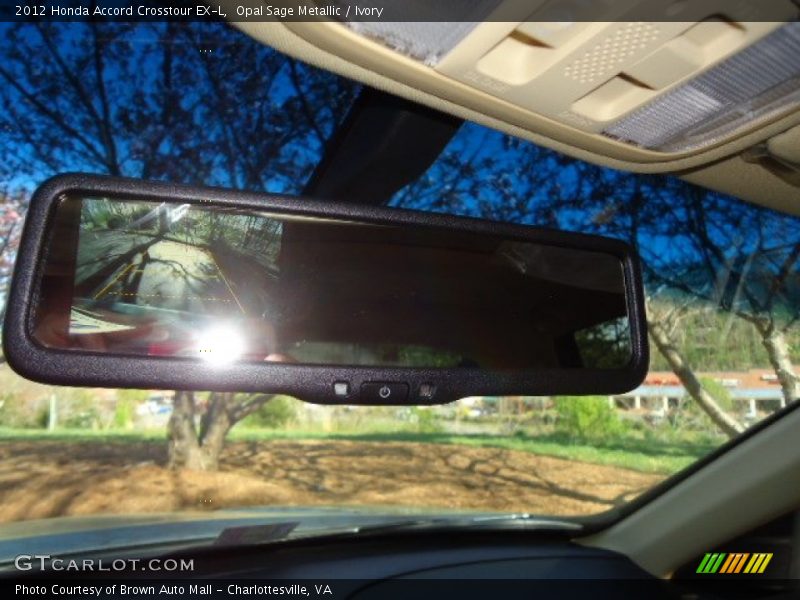 Opal Sage Metallic / Ivory 2012 Honda Accord Crosstour EX-L