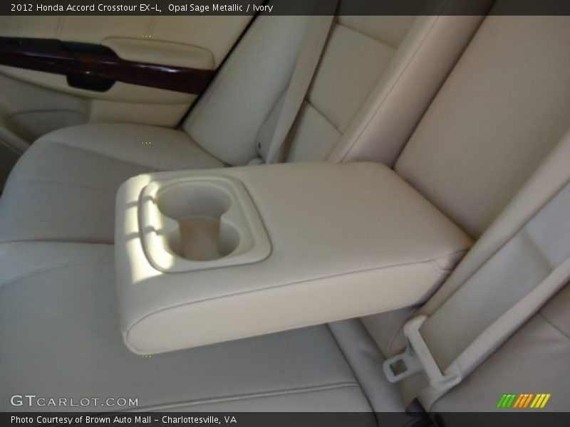 Opal Sage Metallic / Ivory 2012 Honda Accord Crosstour EX-L
