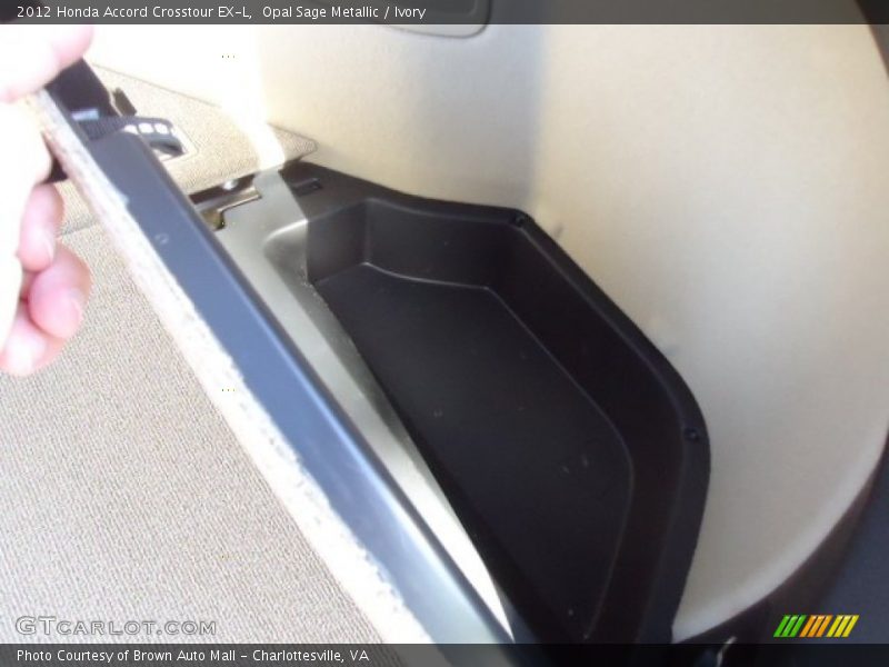 Opal Sage Metallic / Ivory 2012 Honda Accord Crosstour EX-L