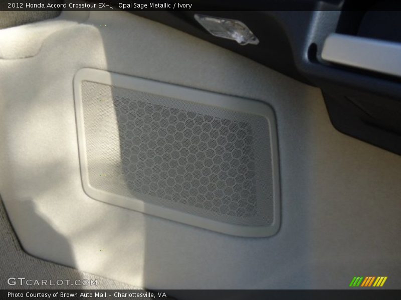 Opal Sage Metallic / Ivory 2012 Honda Accord Crosstour EX-L