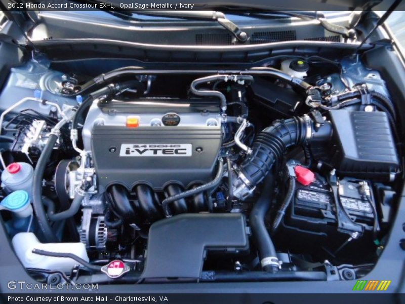  2012 Accord Crosstour EX-L Engine - 2.4 Liter DOHC 16-Valve i-VTEC 4 Cylinder