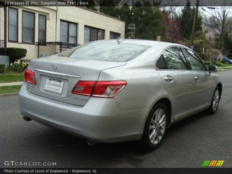 Tungsten Silver Pearl / Black 2010 Lexus ES 350