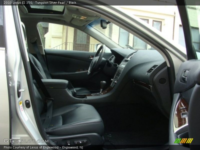 Tungsten Silver Pearl / Black 2010 Lexus ES 350