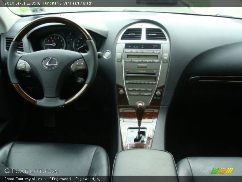 Tungsten Silver Pearl / Black 2010 Lexus ES 350