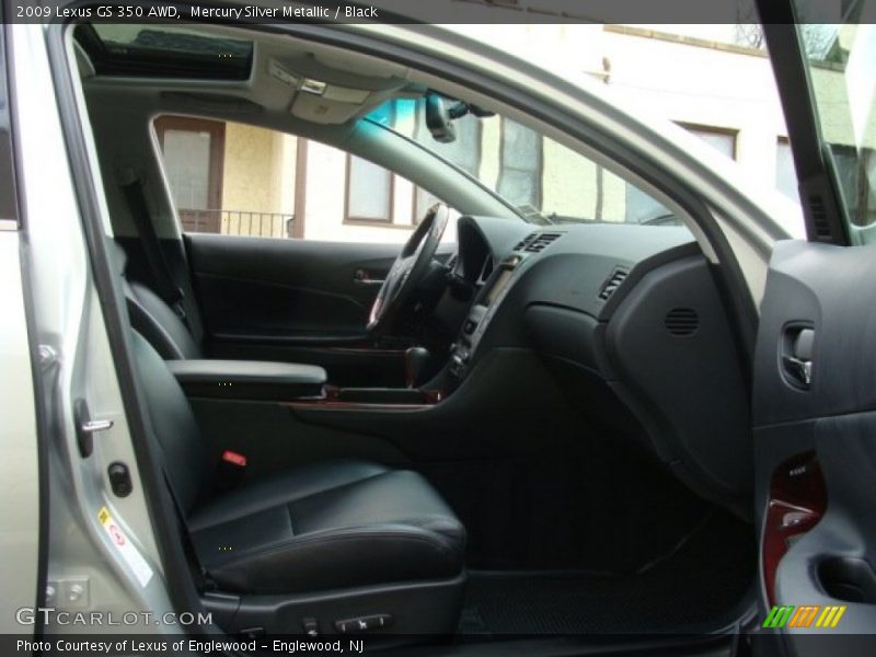 Mercury Silver Metallic / Black 2009 Lexus GS 350 AWD