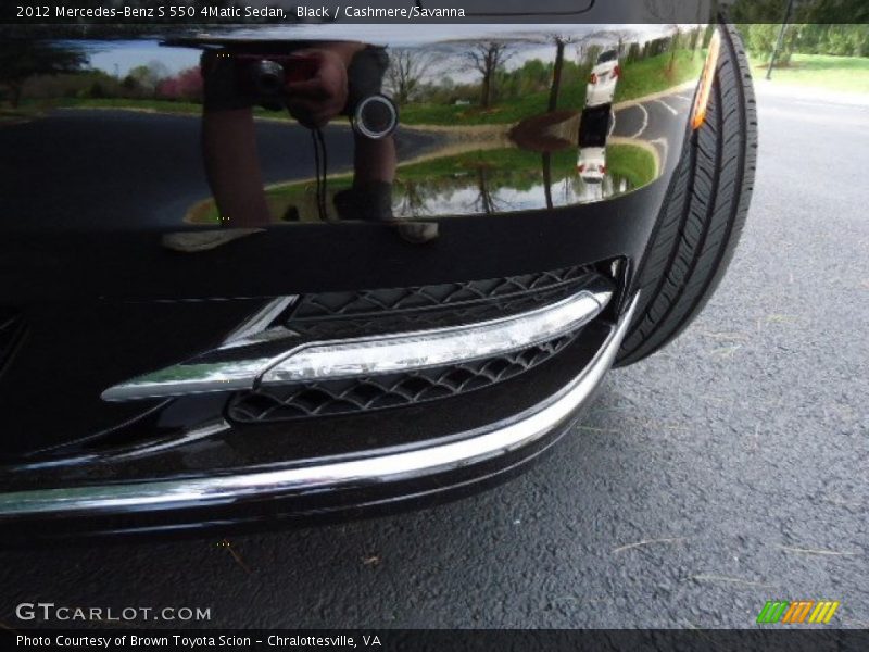 Black / Cashmere/Savanna 2012 Mercedes-Benz S 550 4Matic Sedan