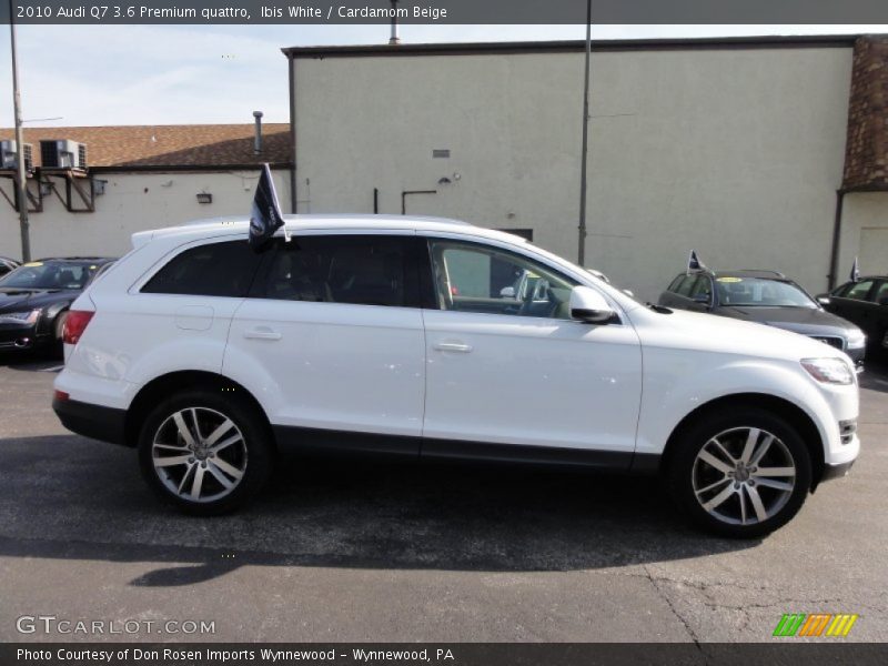 Ibis White / Cardamom Beige 2010 Audi Q7 3.6 Premium quattro
