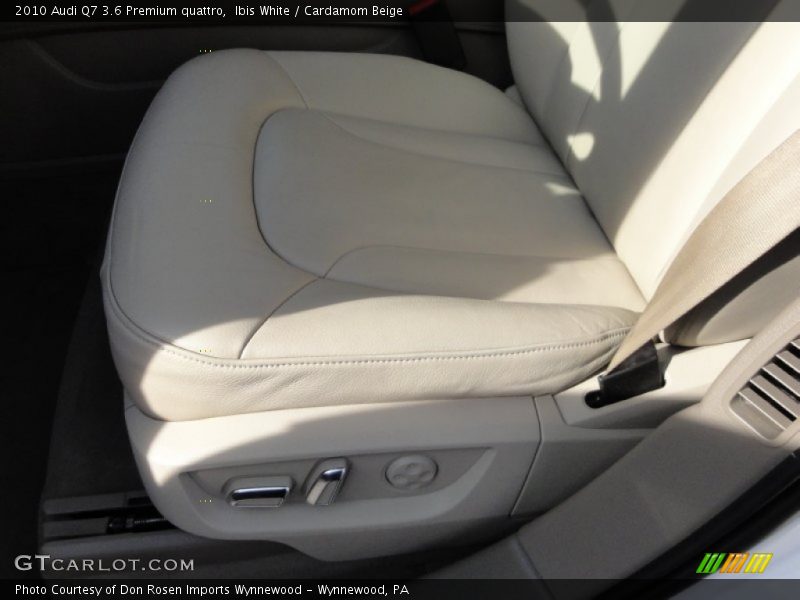 Ibis White / Cardamom Beige 2010 Audi Q7 3.6 Premium quattro