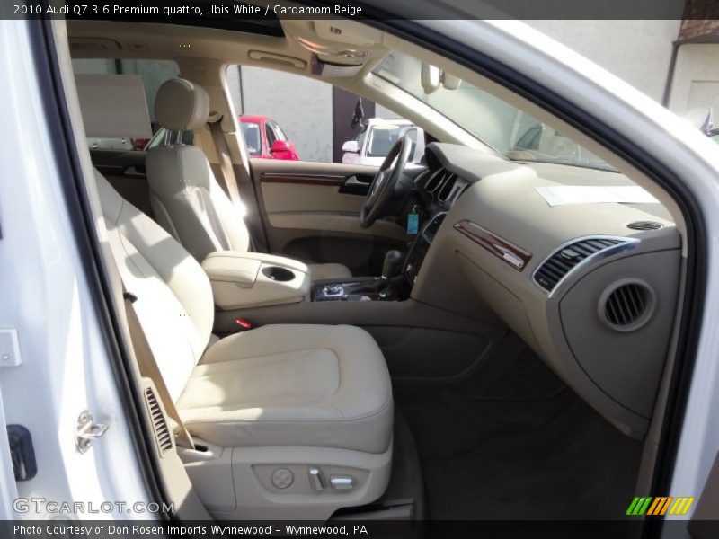 Ibis White / Cardamom Beige 2010 Audi Q7 3.6 Premium quattro