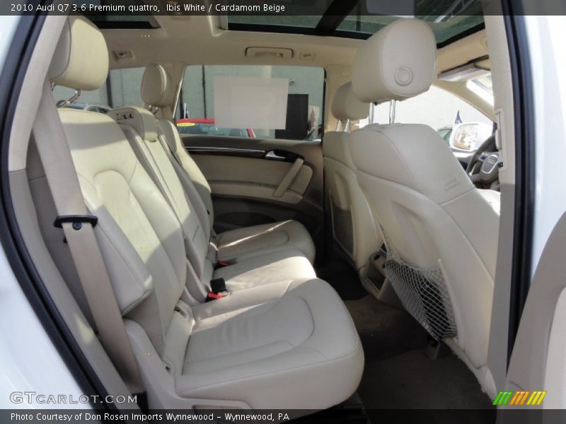 Ibis White / Cardamom Beige 2010 Audi Q7 3.6 Premium quattro
