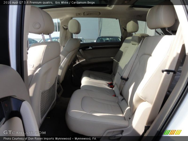 Ibis White / Cardamom Beige 2010 Audi Q7 3.6 Premium quattro