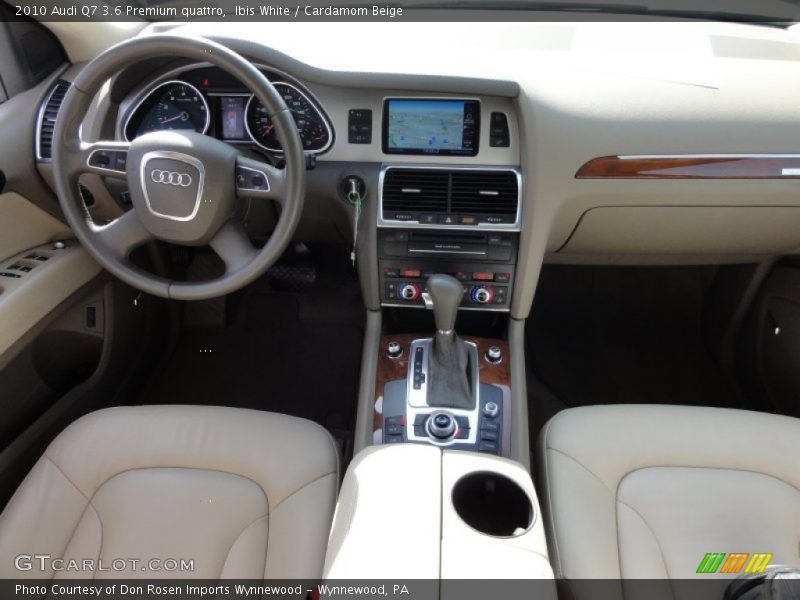 Ibis White / Cardamom Beige 2010 Audi Q7 3.6 Premium quattro
