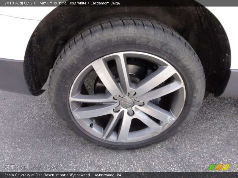 Ibis White / Cardamom Beige 2010 Audi Q7 3.6 Premium quattro