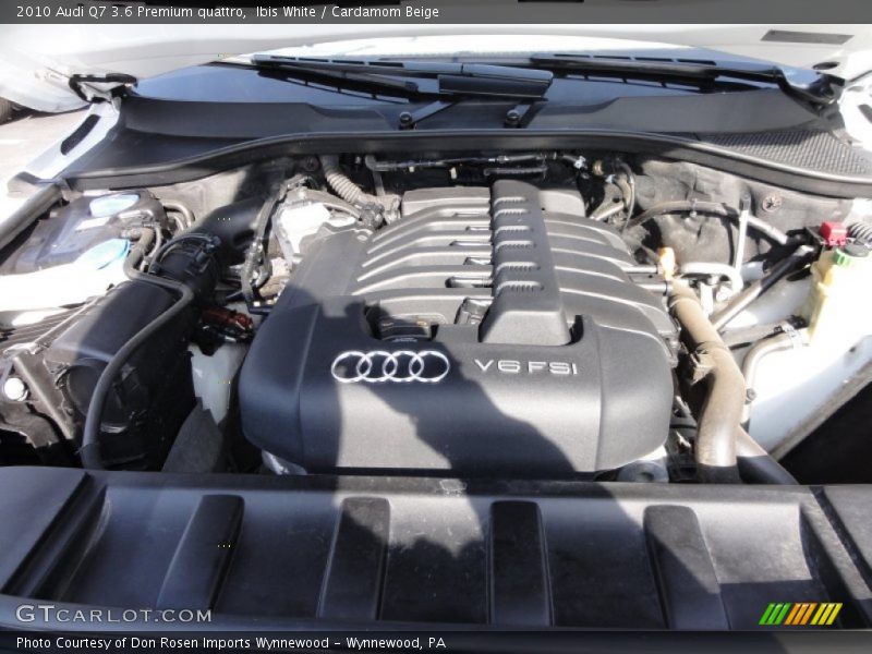 Ibis White / Cardamom Beige 2010 Audi Q7 3.6 Premium quattro