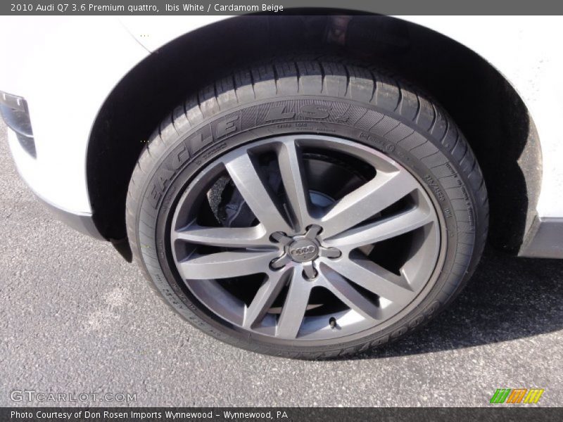Ibis White / Cardamom Beige 2010 Audi Q7 3.6 Premium quattro