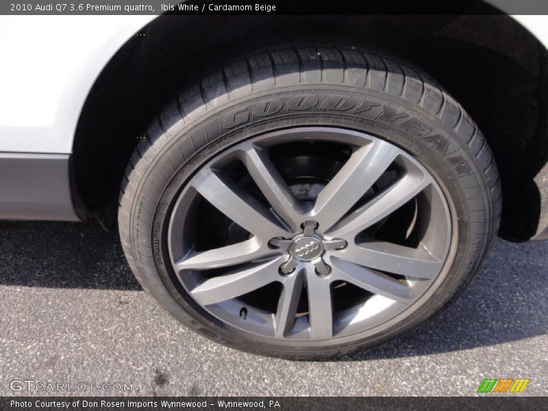 Ibis White / Cardamom Beige 2010 Audi Q7 3.6 Premium quattro