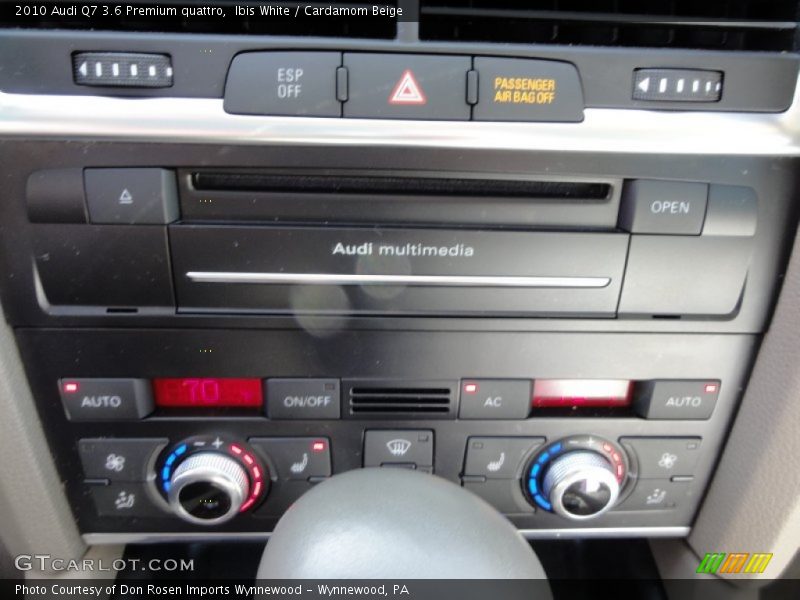 Ibis White / Cardamom Beige 2010 Audi Q7 3.6 Premium quattro