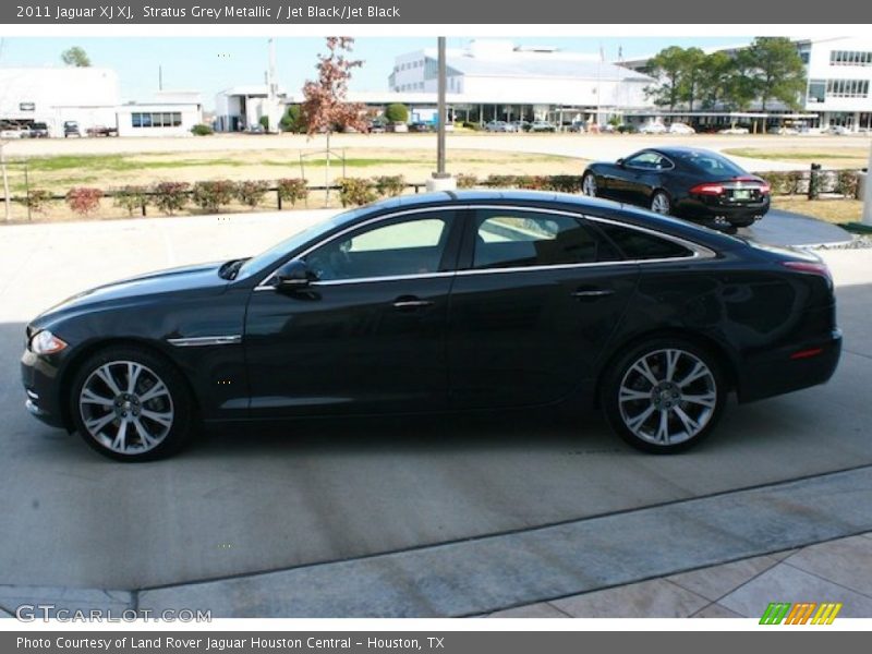Stratus Grey Metallic / Jet Black/Jet Black 2011 Jaguar XJ XJ