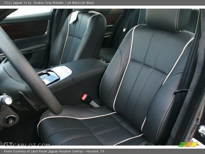 Stratus Grey Metallic / Jet Black/Jet Black 2011 Jaguar XJ XJ