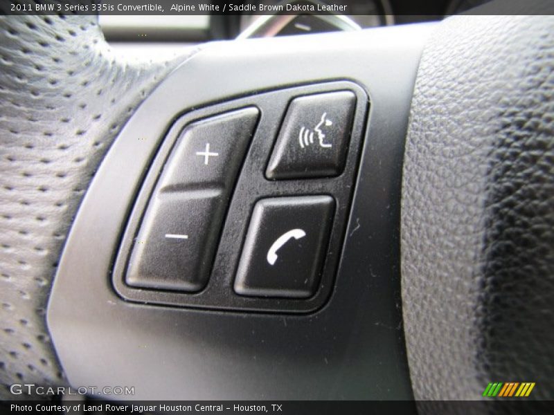 Alpine White / Saddle Brown Dakota Leather 2011 BMW 3 Series 335is Convertible