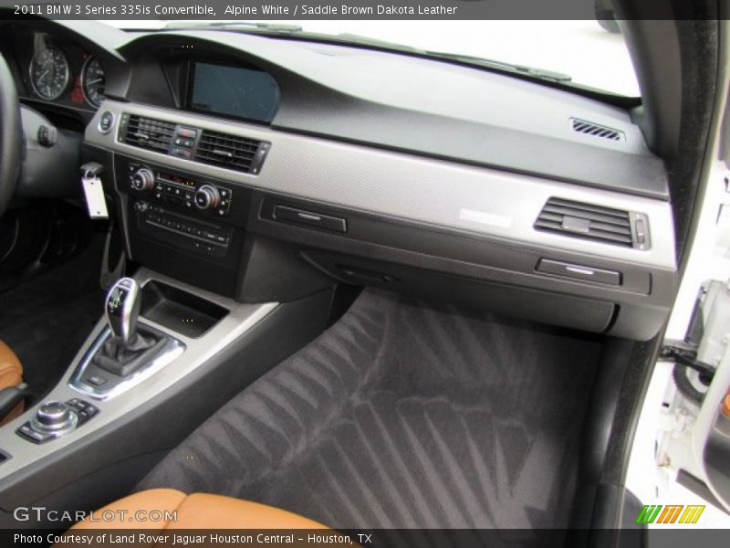 Alpine White / Saddle Brown Dakota Leather 2011 BMW 3 Series 335is Convertible