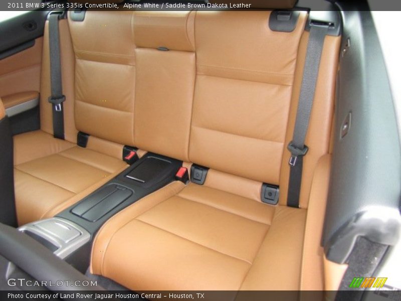 Alpine White / Saddle Brown Dakota Leather 2011 BMW 3 Series 335is Convertible
