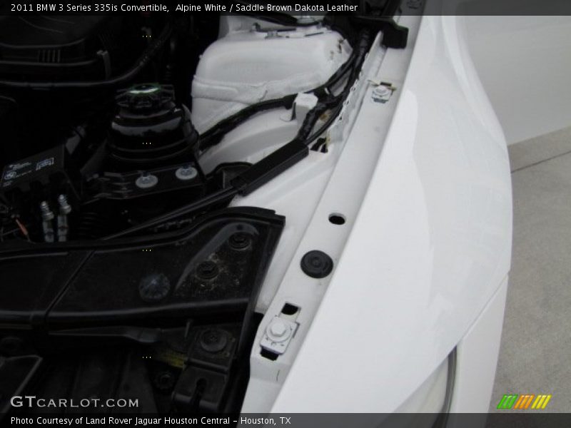 Alpine White / Saddle Brown Dakota Leather 2011 BMW 3 Series 335is Convertible