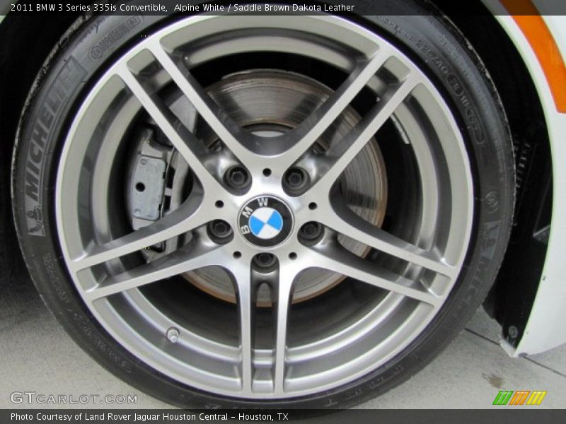 Alpine White / Saddle Brown Dakota Leather 2011 BMW 3 Series 335is Convertible