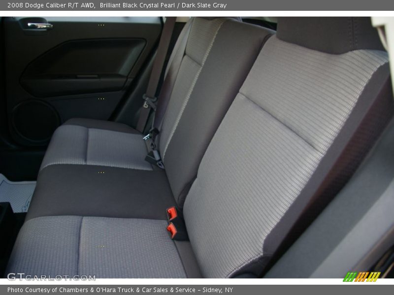 Brilliant Black Crystal Pearl / Dark Slate Gray 2008 Dodge Caliber R/T AWD