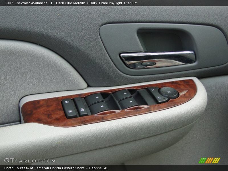 Dark Blue Metallic / Dark Titanium/Light Titanium 2007 Chevrolet Avalanche LT