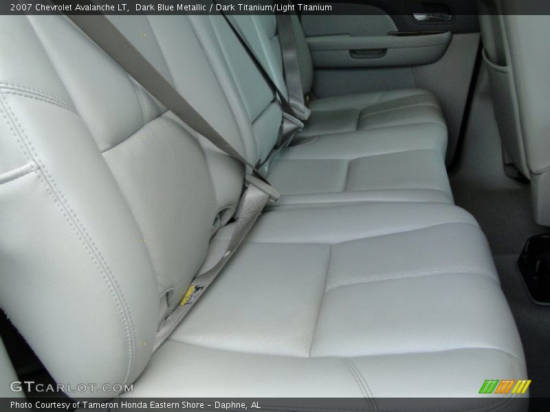 Dark Blue Metallic / Dark Titanium/Light Titanium 2007 Chevrolet Avalanche LT