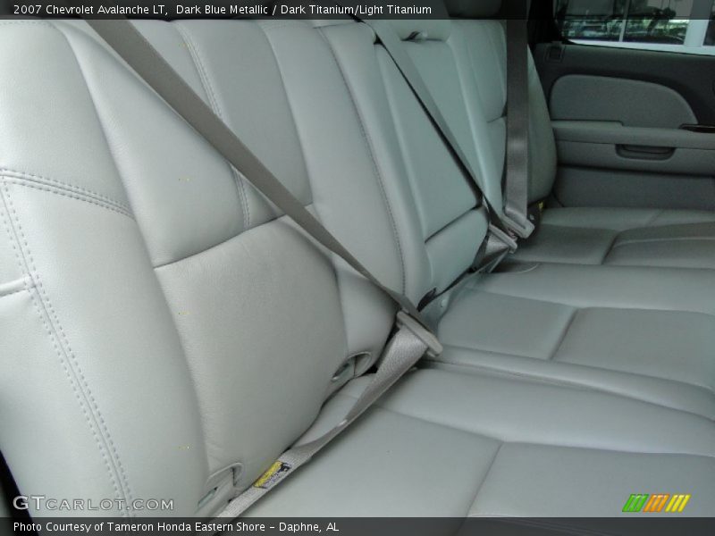 Dark Blue Metallic / Dark Titanium/Light Titanium 2007 Chevrolet Avalanche LT