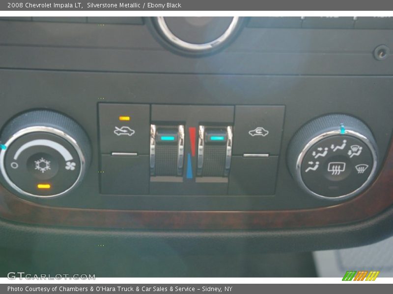 Silverstone Metallic / Ebony Black 2008 Chevrolet Impala LT