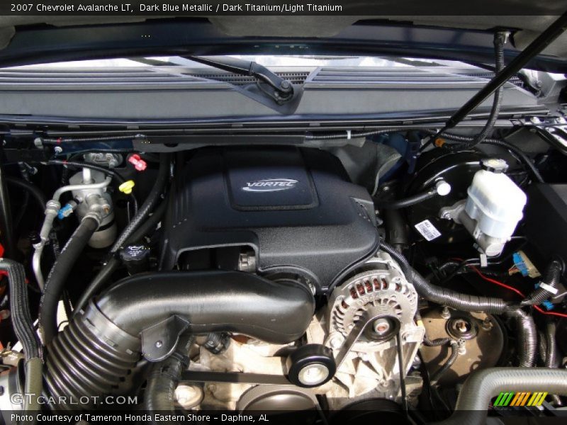 Dark Blue Metallic / Dark Titanium/Light Titanium 2007 Chevrolet Avalanche LT