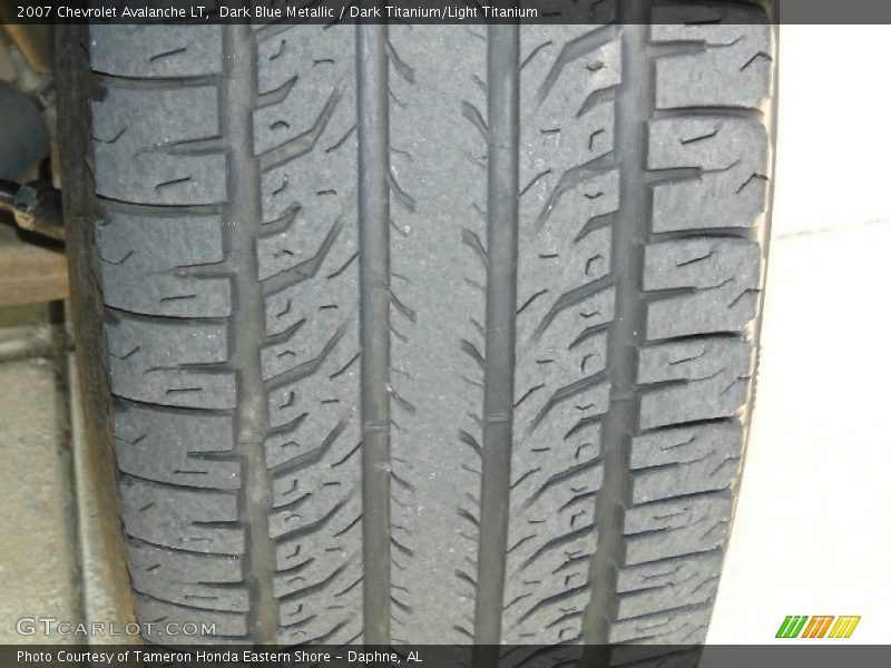 Dark Blue Metallic / Dark Titanium/Light Titanium 2007 Chevrolet Avalanche LT