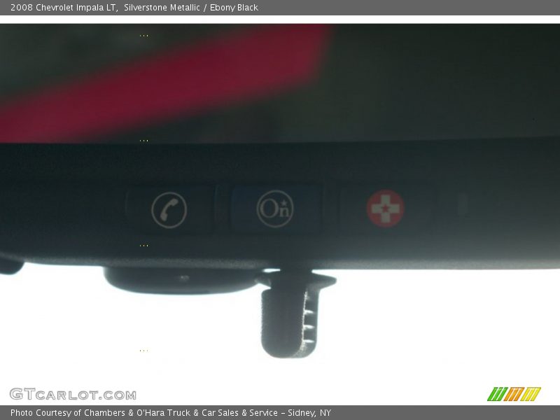 Silverstone Metallic / Ebony Black 2008 Chevrolet Impala LT