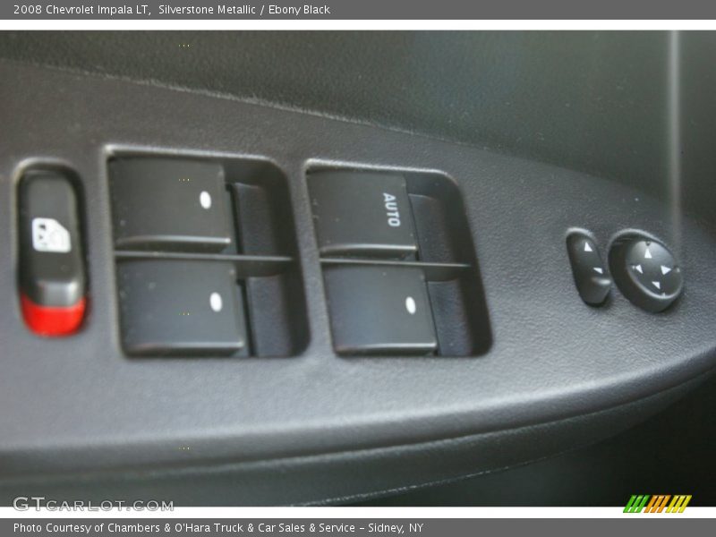 Silverstone Metallic / Ebony Black 2008 Chevrolet Impala LT