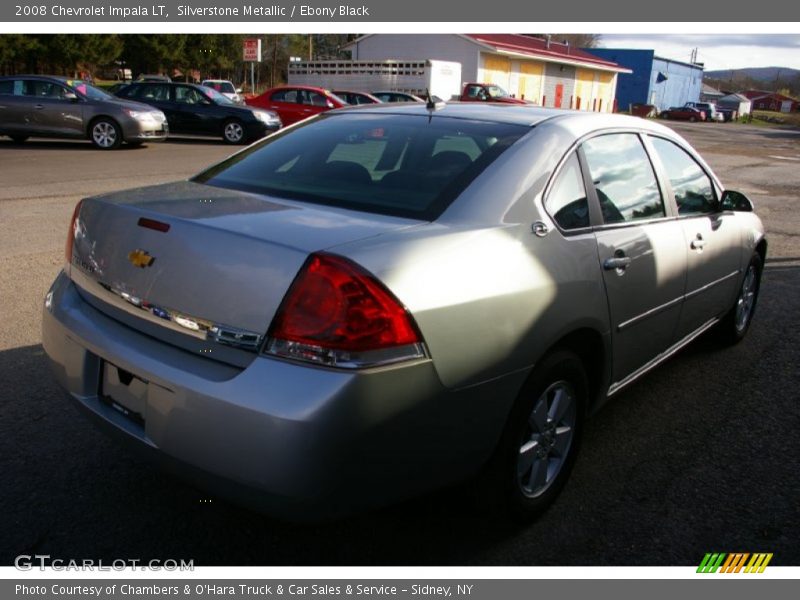 Silverstone Metallic / Ebony Black 2008 Chevrolet Impala LT
