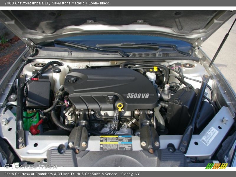 Silverstone Metallic / Ebony Black 2008 Chevrolet Impala LT
