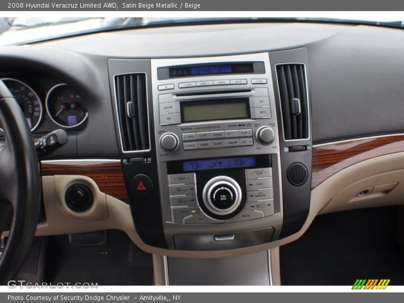 Satin Beige Metallic / Beige 2008 Hyundai Veracruz Limited AWD