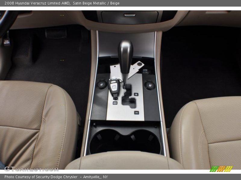 Satin Beige Metallic / Beige 2008 Hyundai Veracruz Limited AWD